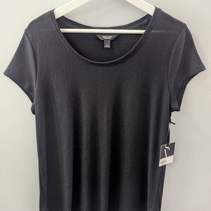 Classic Black Short Sleeve Top